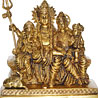 Idyllic Brass Shiva Parivar